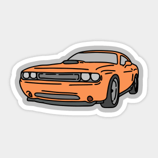 best muscle car Sticker